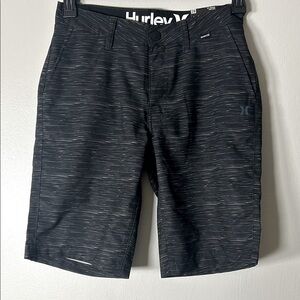 Hurley Men's Charcoal Hybrid Walk Shorts